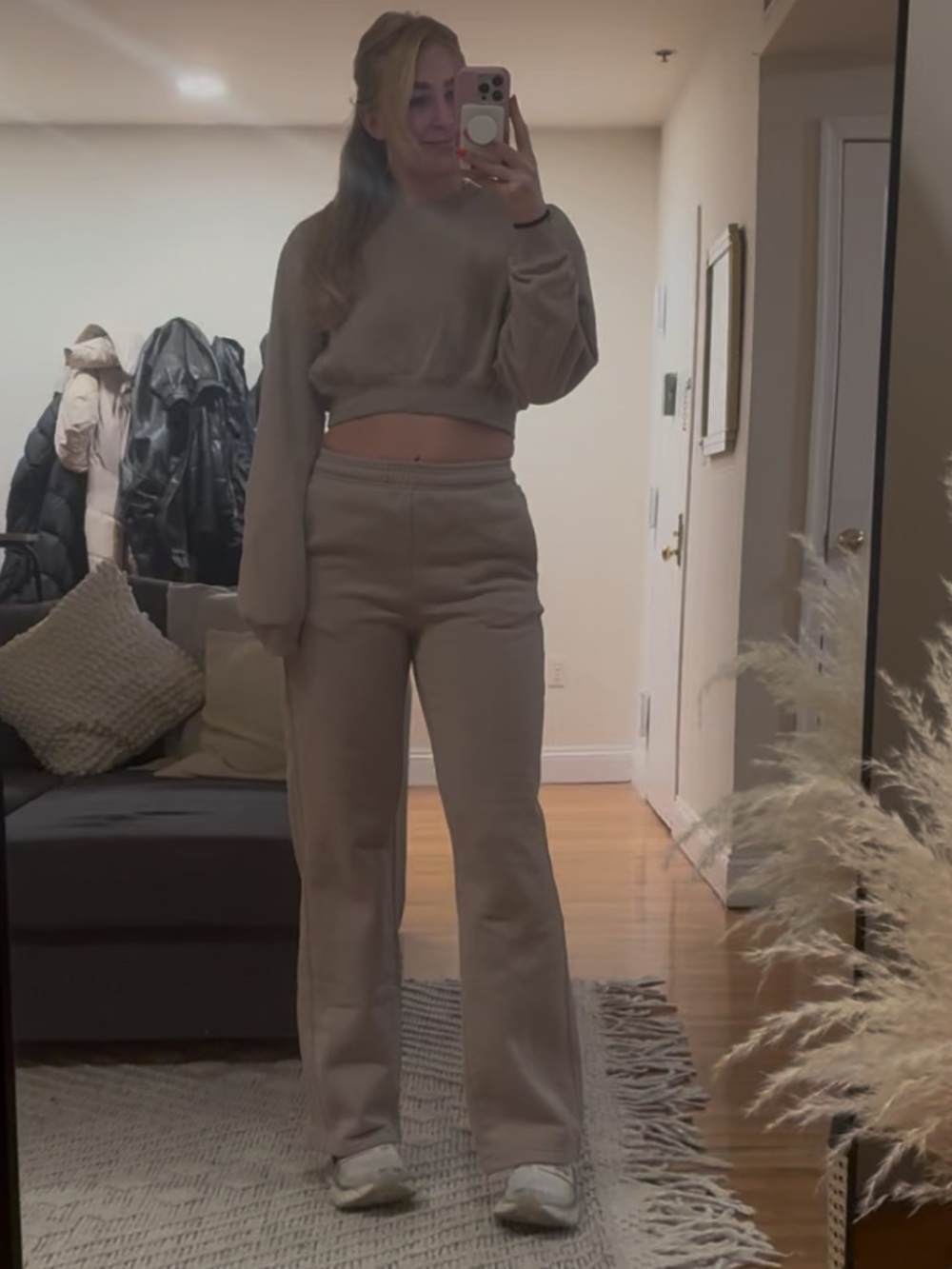 Oner Active Taupe Track Pants & Joggers